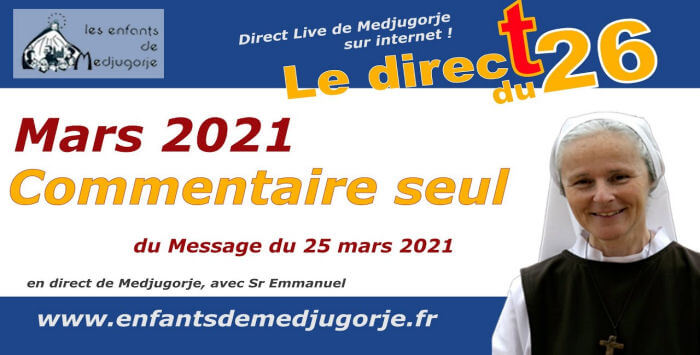 Soeur Emmanuel Mars 2021